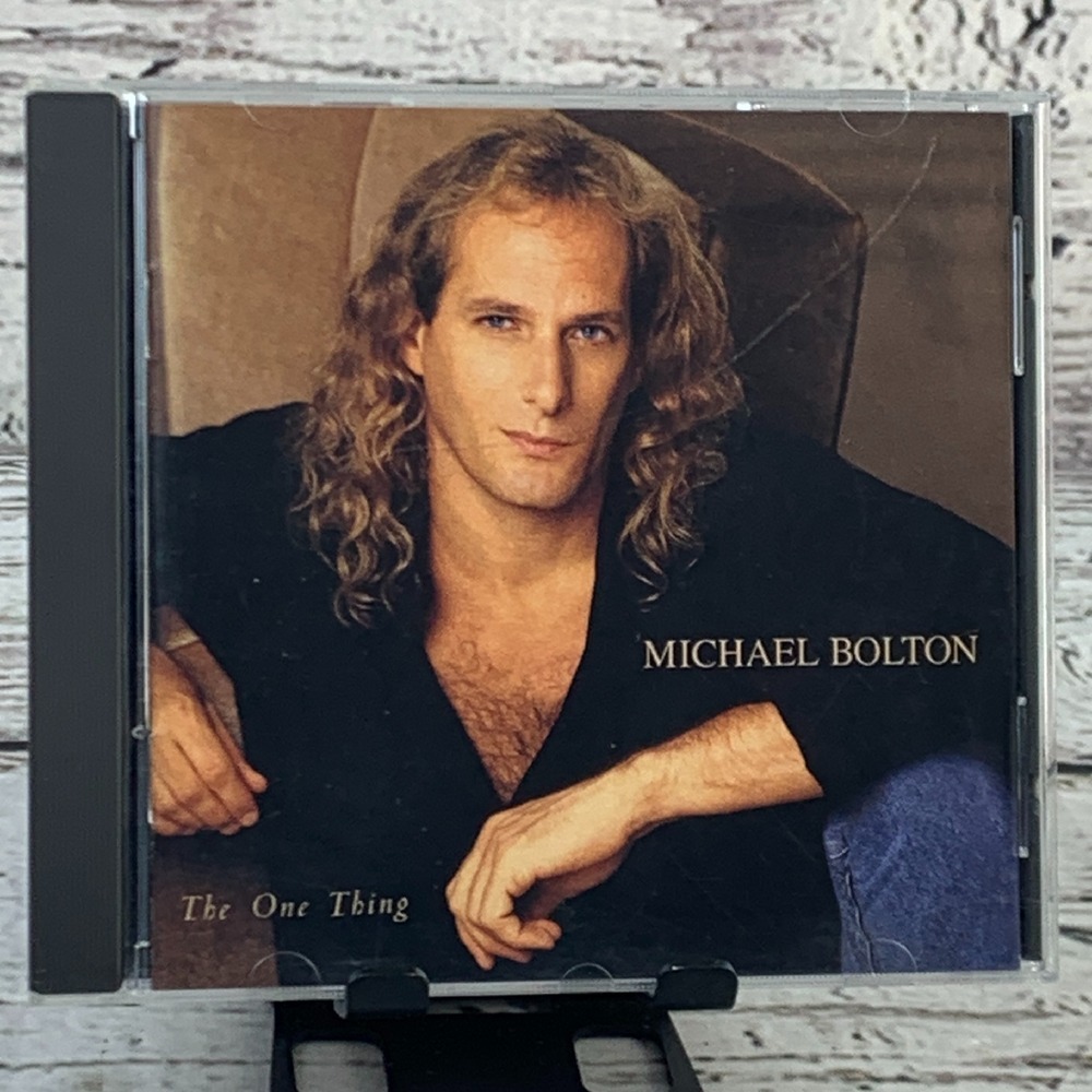 Michael Bolton The One Thing CD Album Music Audio Pop Rock 1993 Columbia